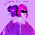 Comme des Garçons, illustration by Martine Brand