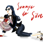 Sammya Da Silva & Dsquared, illustration by Martine Brand